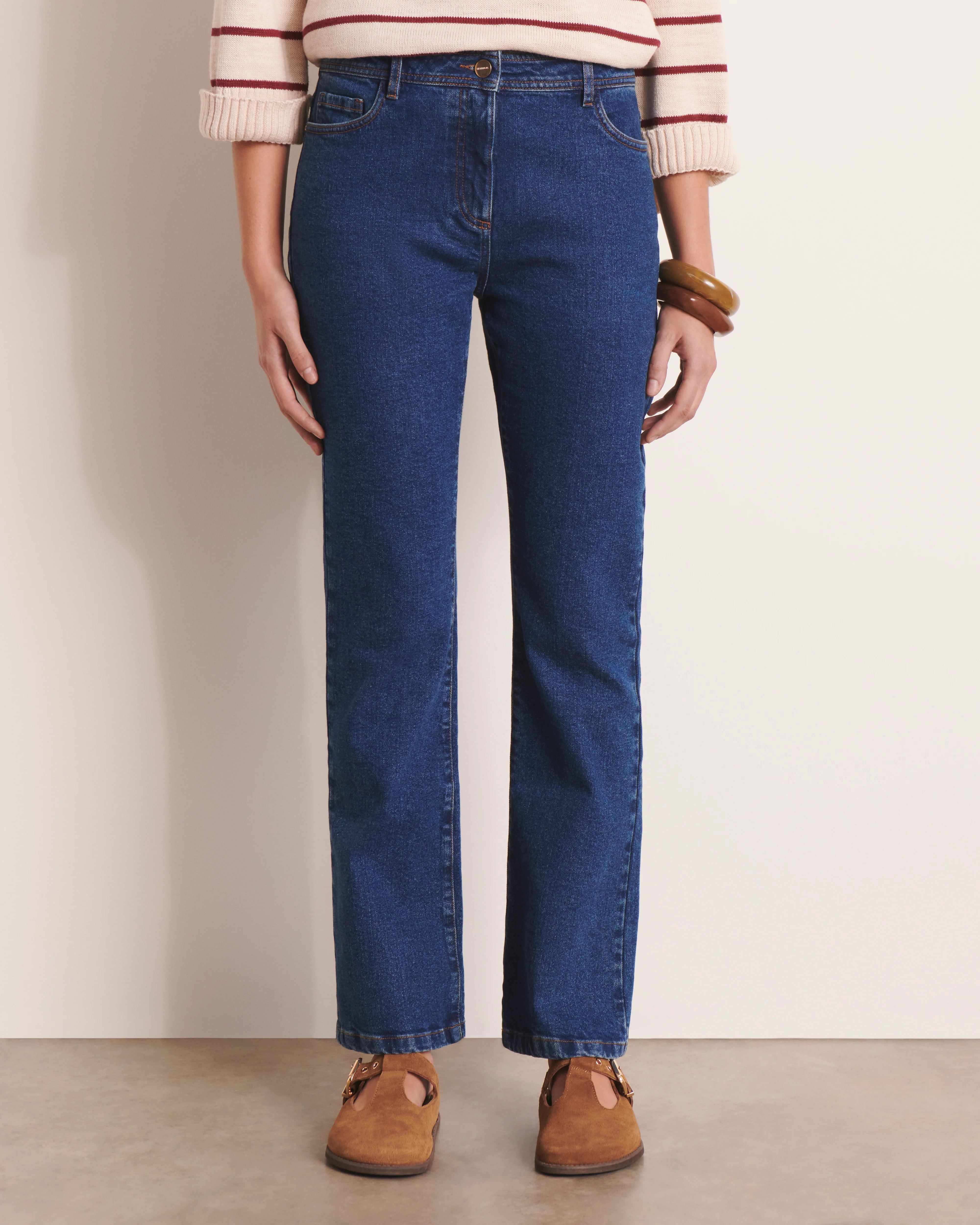 Jeans large bleu PARIS/13248/317