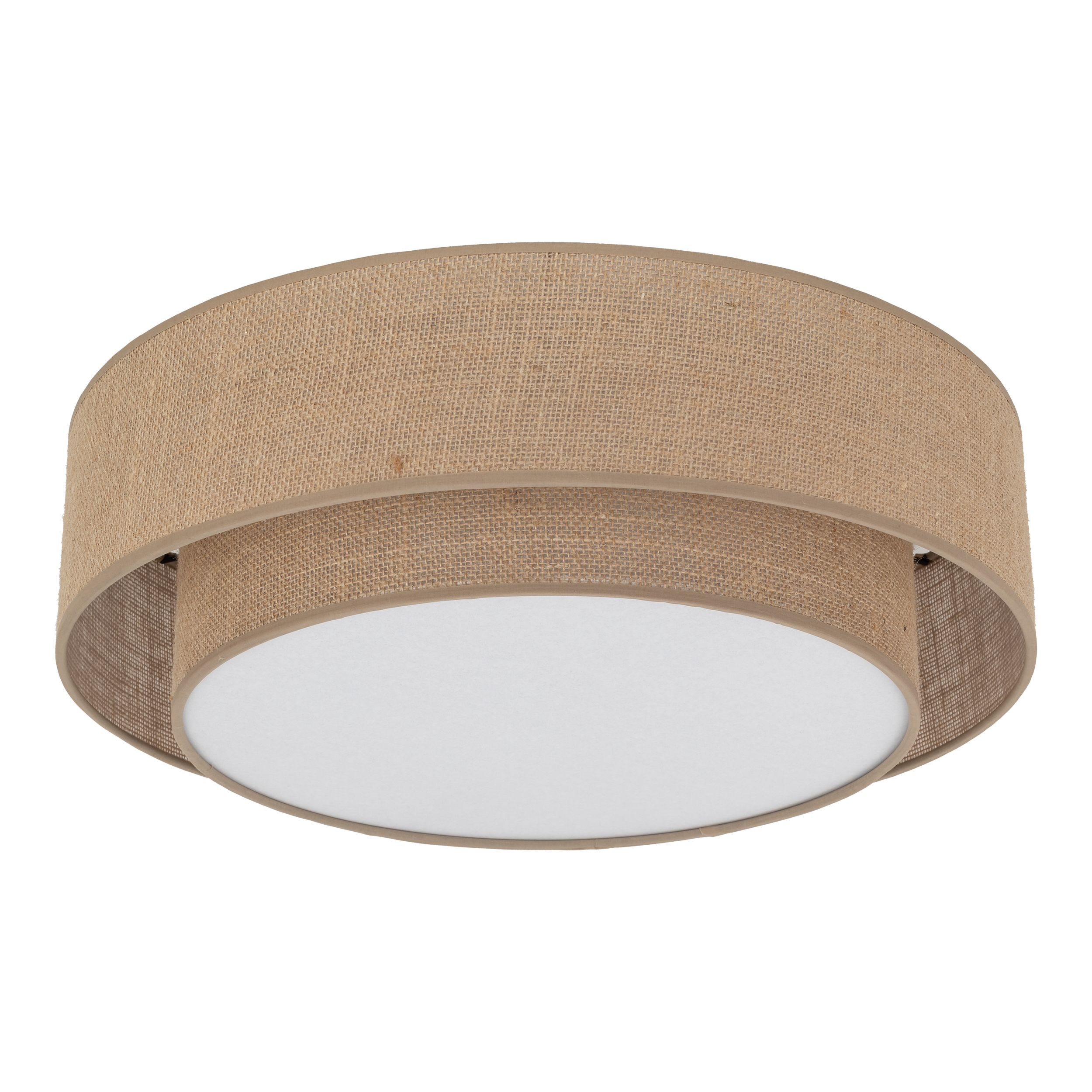 Plafon Tk Lighting Calisto Abażur Z Juty Lampa Sufitowa 4X E27 50Cm