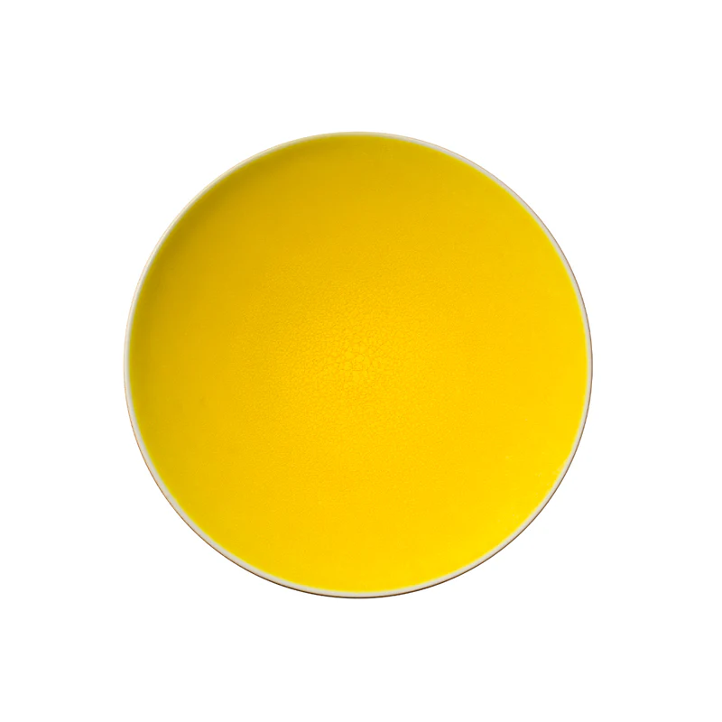 assiette à dessert citron