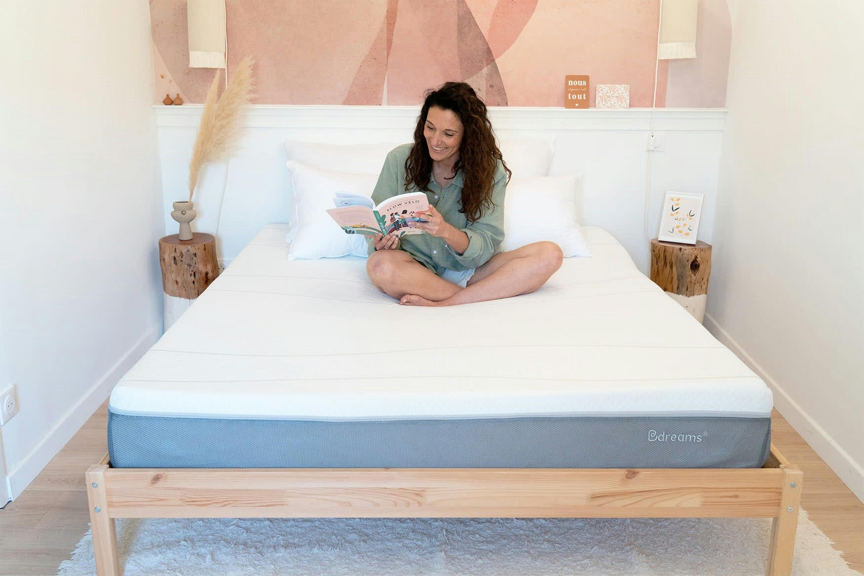 OSMOZ - Matelas à mémoire de forme 140x190cm