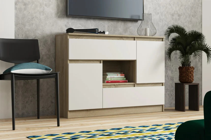 Komoda do salonu 120 cm AMPARO