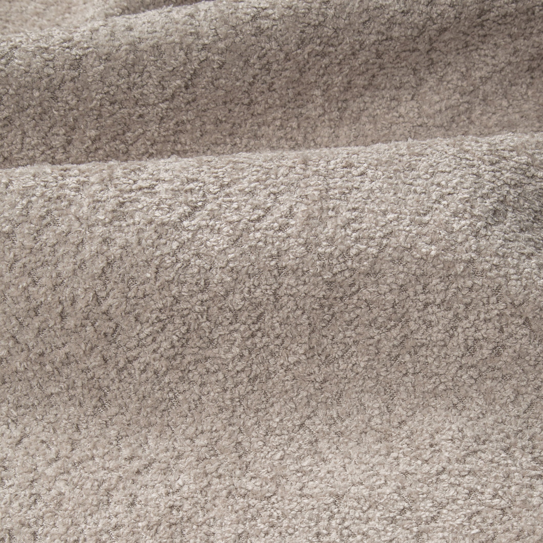 by fonQ Soft Hoekbank met Chaise Longue Links - Bouclé - Greige