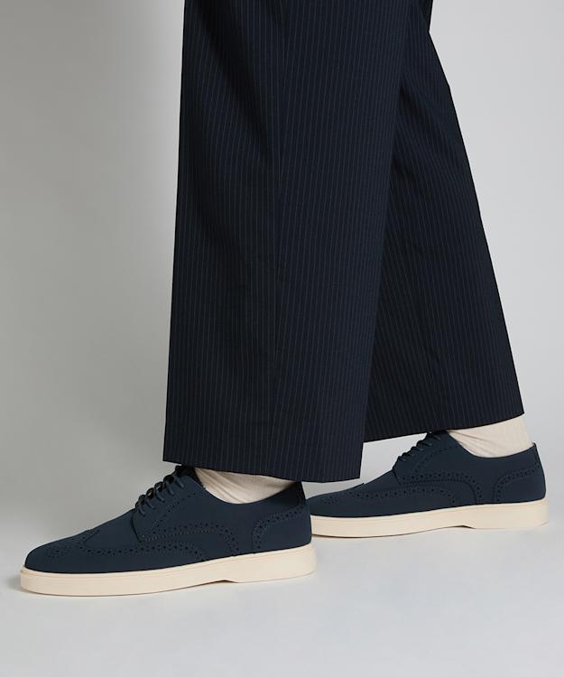 Brussell Tan - Lace-Up Brogue Shoes