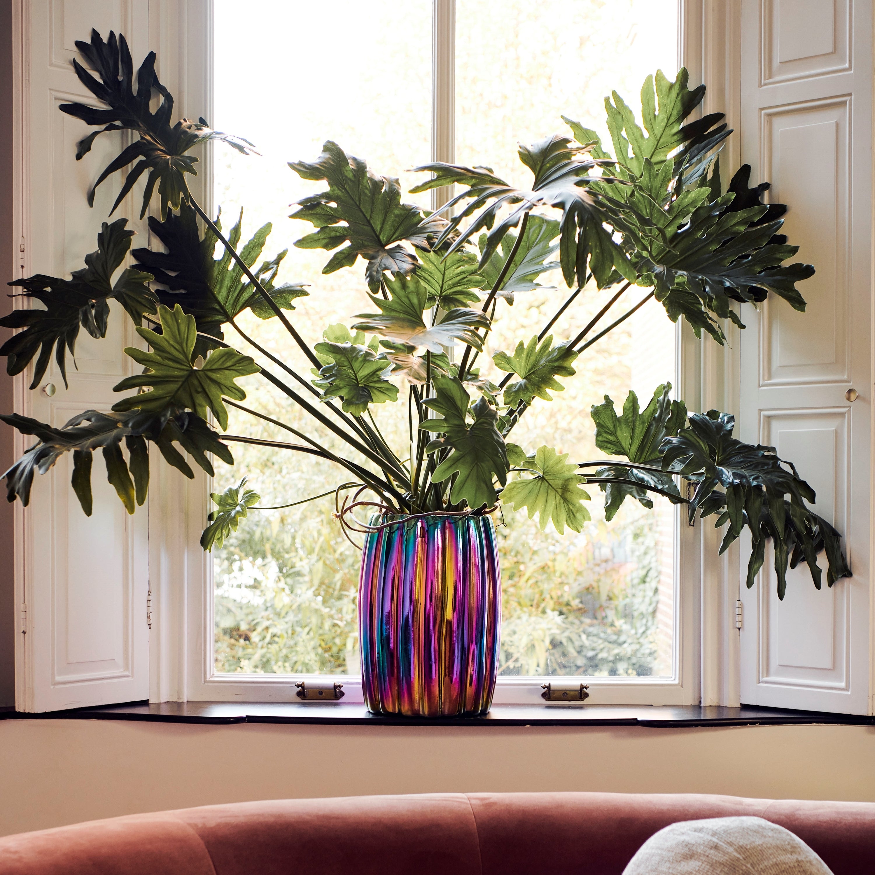 POLSPOTTEN Oily Bloempot - Curvy Ø 32,5 cm