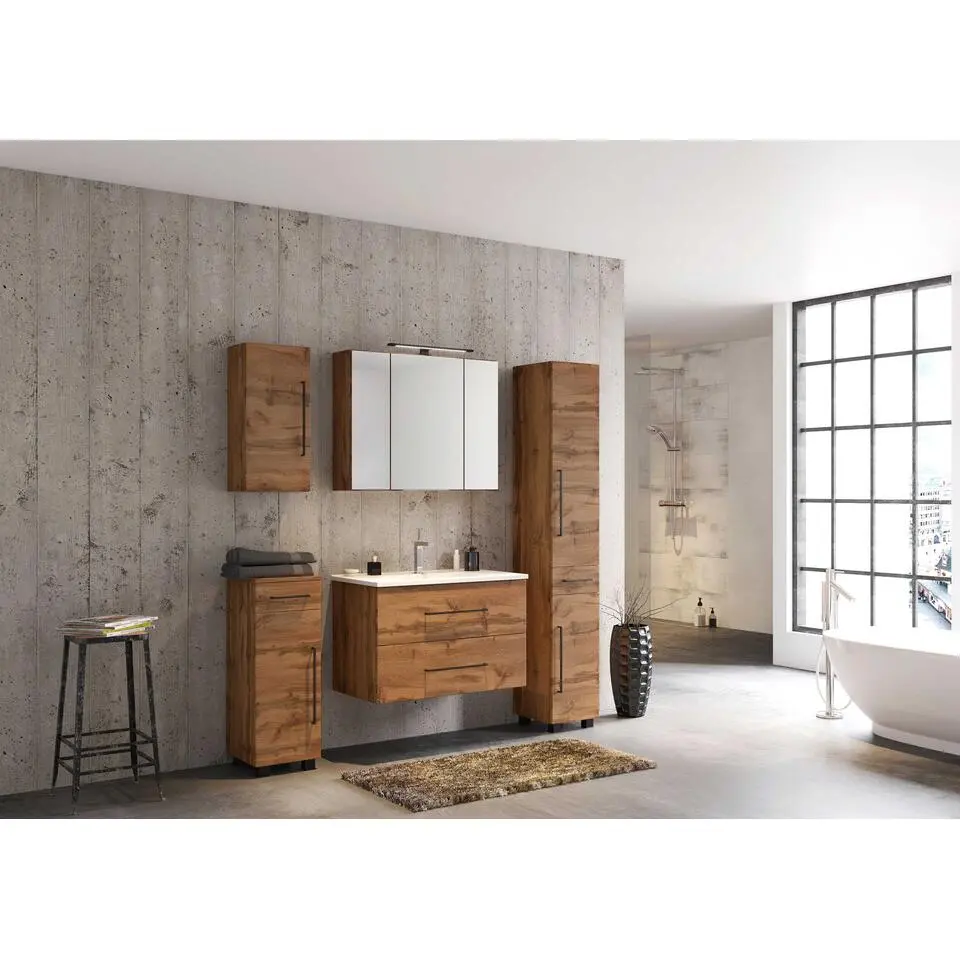Wastafelmeubelset Dusan 80cm - wotan eik