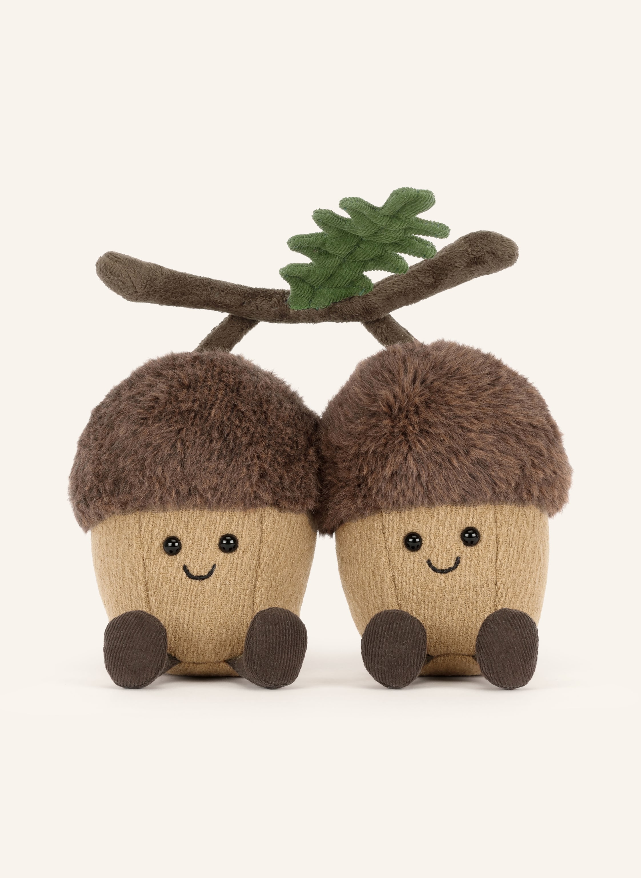 Jellycat Plüsch-Spielzeug AMUSEABLES ORT & TUM ACORNS