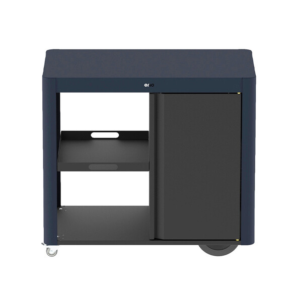 Kit Achille ENO acier noir porte   étagère   tablette*