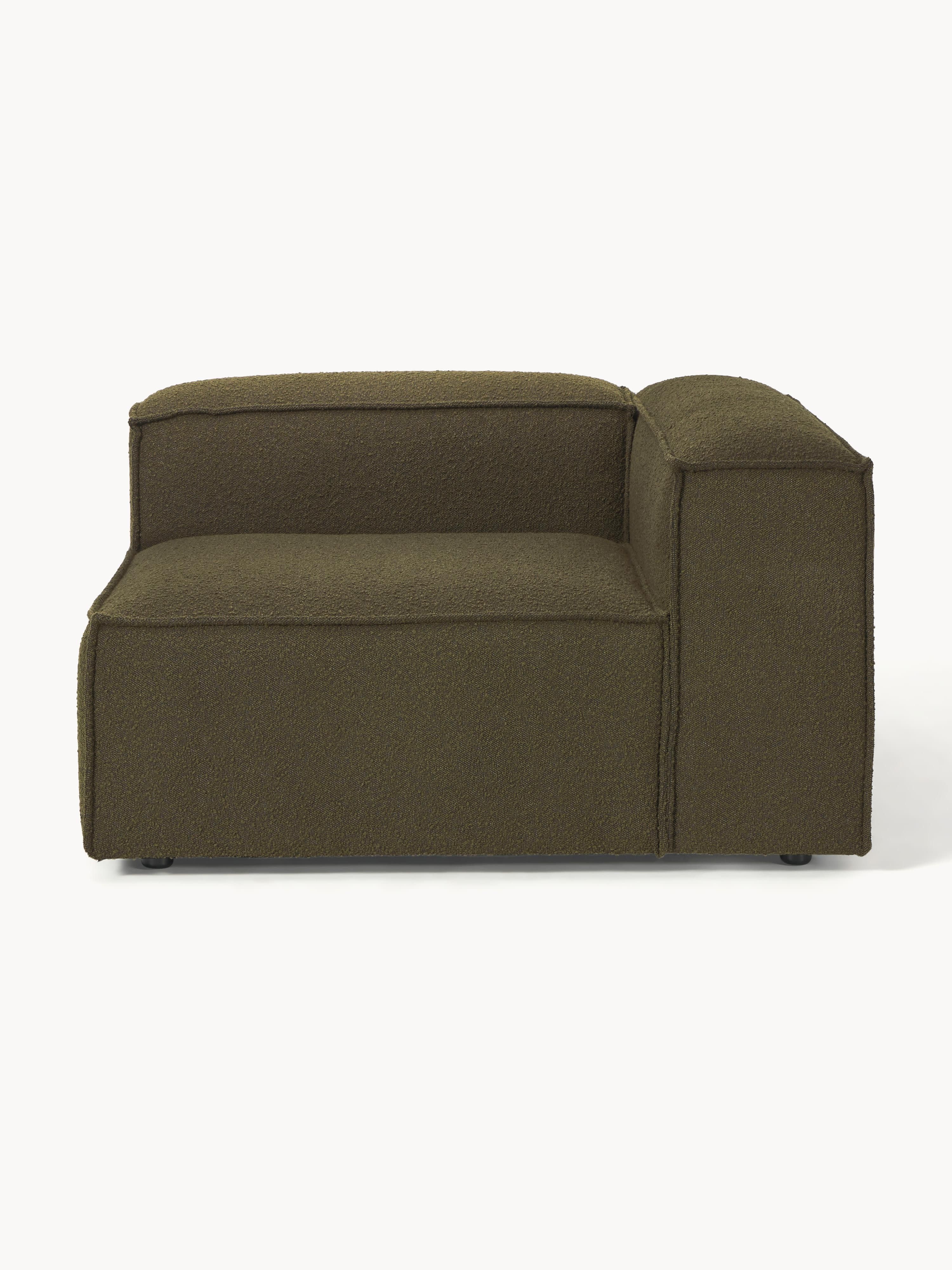 Eckmodul Lennon aus Bouclé