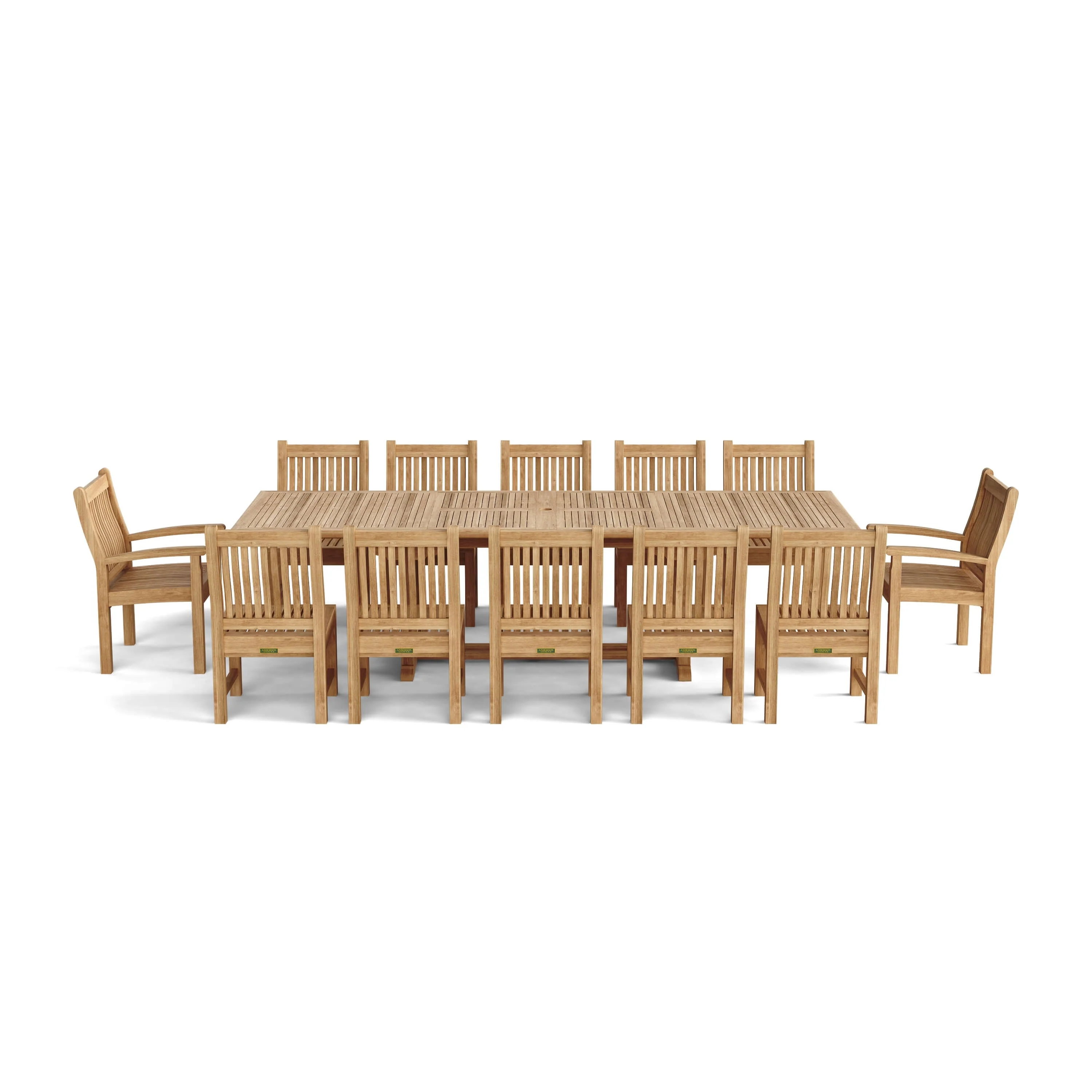 Valencia Sahara 13-Pieces Rectangular Dining Set
