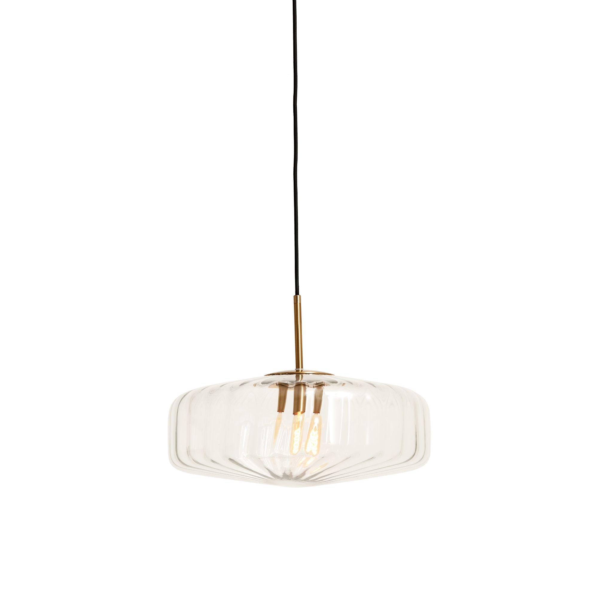 vtwonen Hanglamp Pleat - Glas - Ø30cm