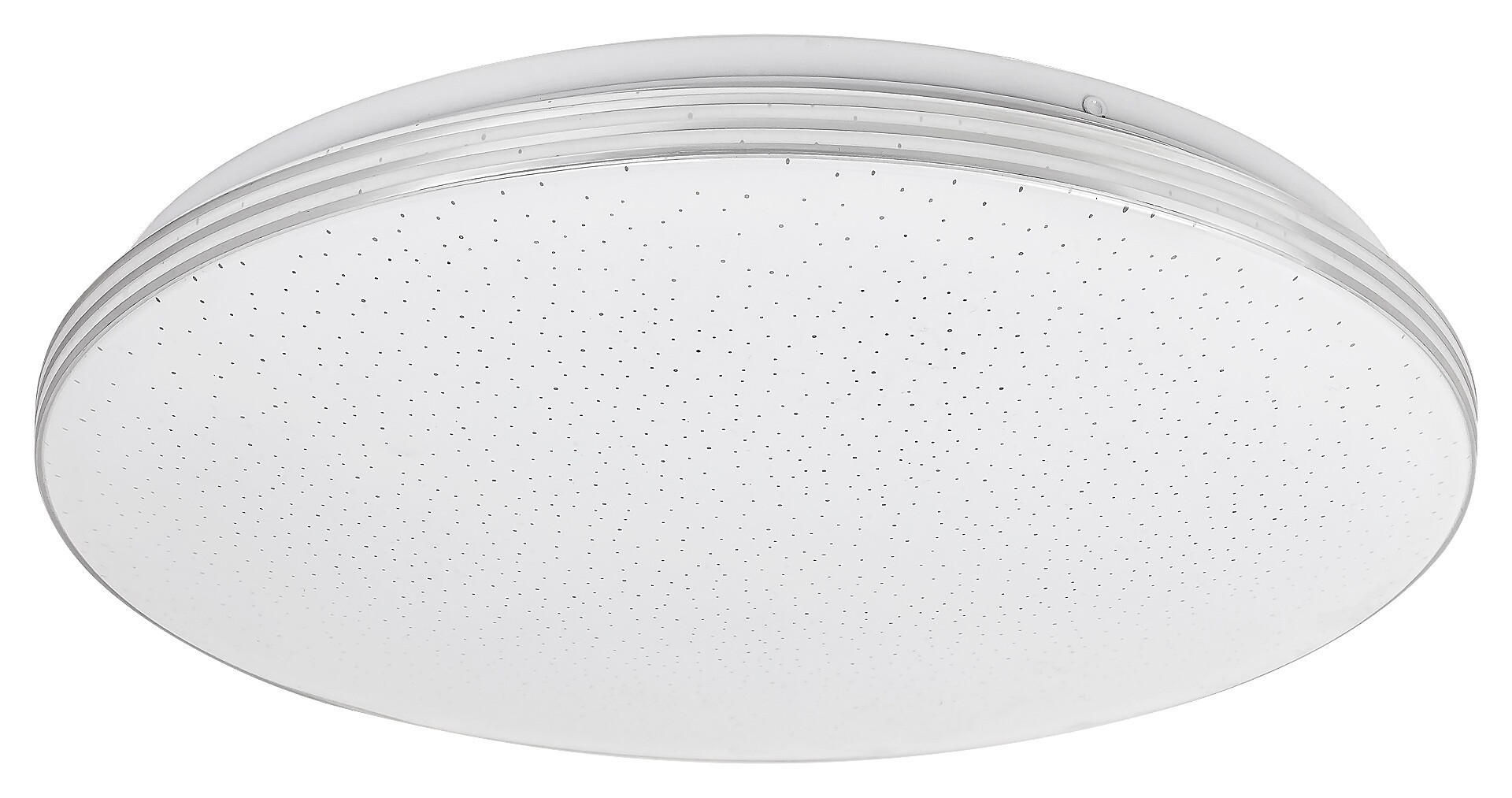 Plafon Tomaokrągły chromowany biały LED 1x20W 29cm 1400lm IP44 Rabalux