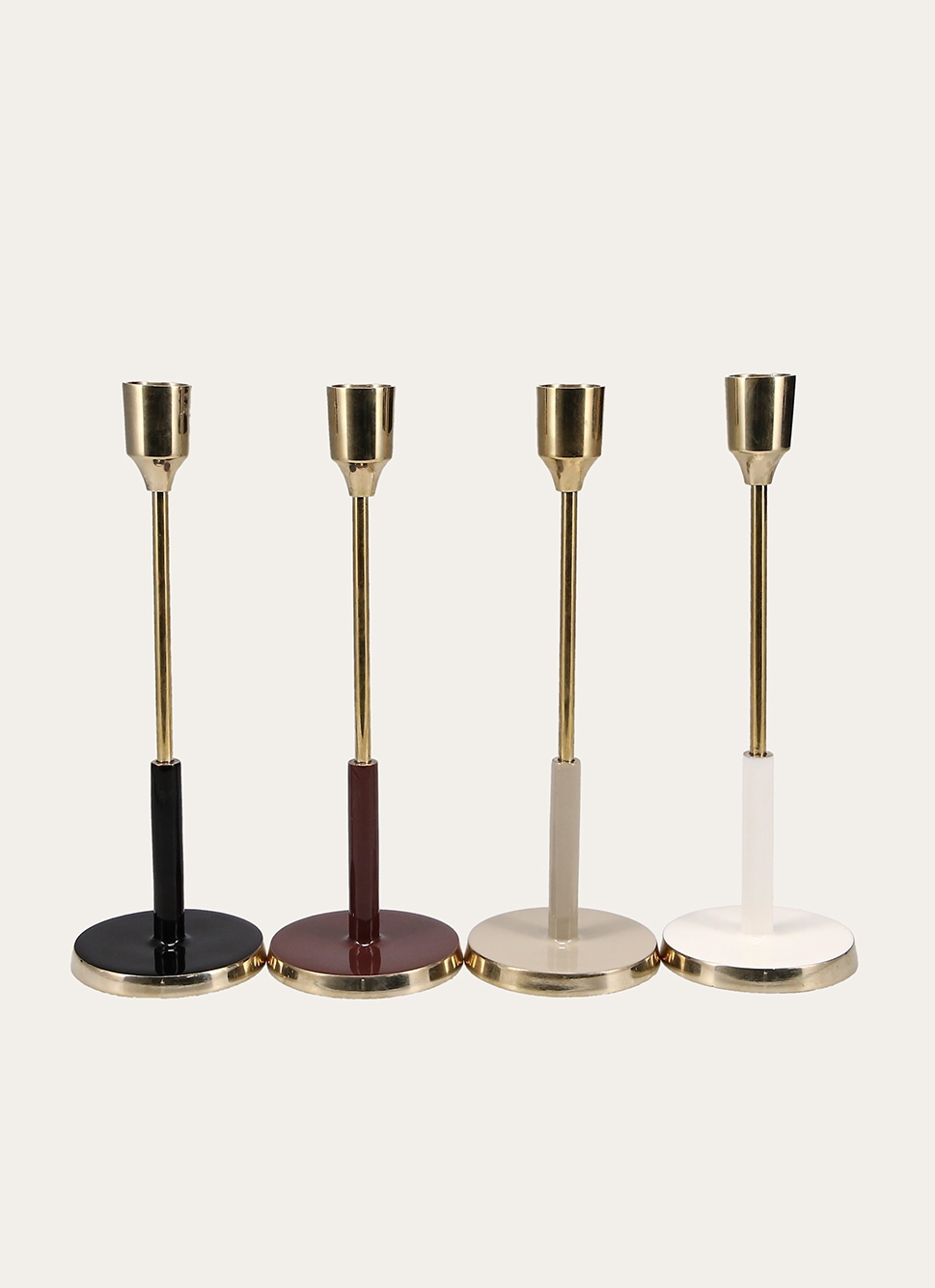 BOUGEOIR BI MATIÈRE (COLORIS ALÉATOIRE) ASSORTI