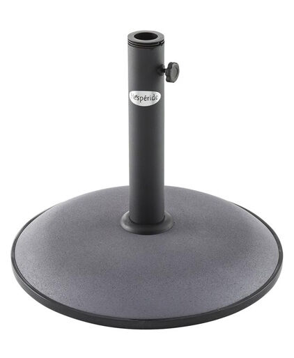 Base para guarda-sol cinza em betão