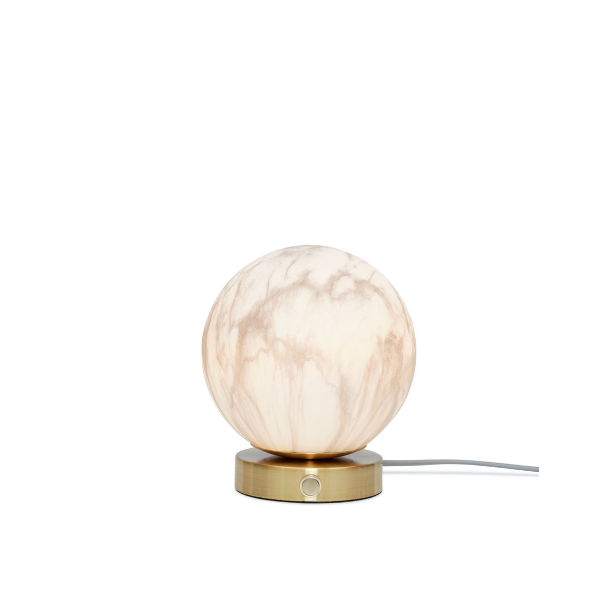 it's about RoMi tafellamp Carrara - wit - Ø16cm