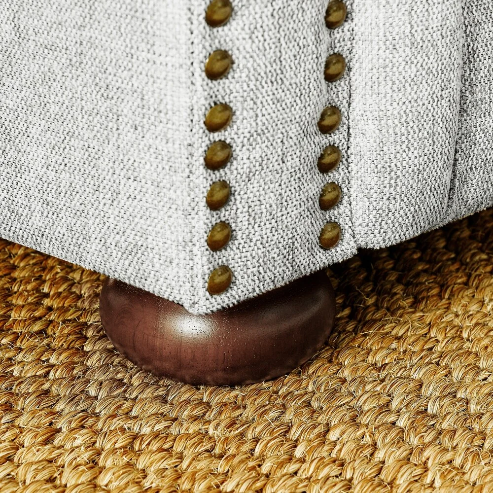 Chesterfield Sofa Tufted Upholstered PU 3-Seater Sofa