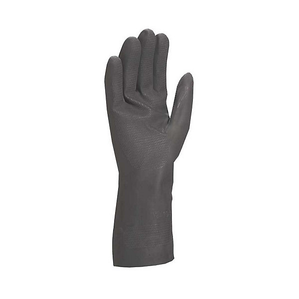 Gant de travail TOUTRAVO néoprène floqué coton noir 30cm T8,5 - DELTA PLUS - VE509NO08