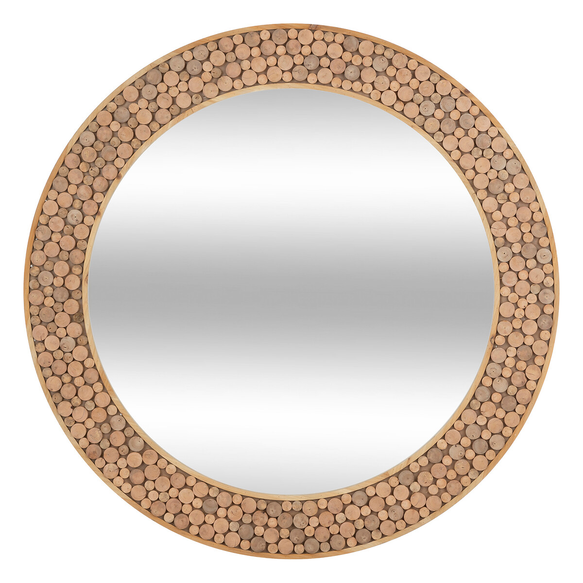 Mirror "Anoki" Wood, D.99cm