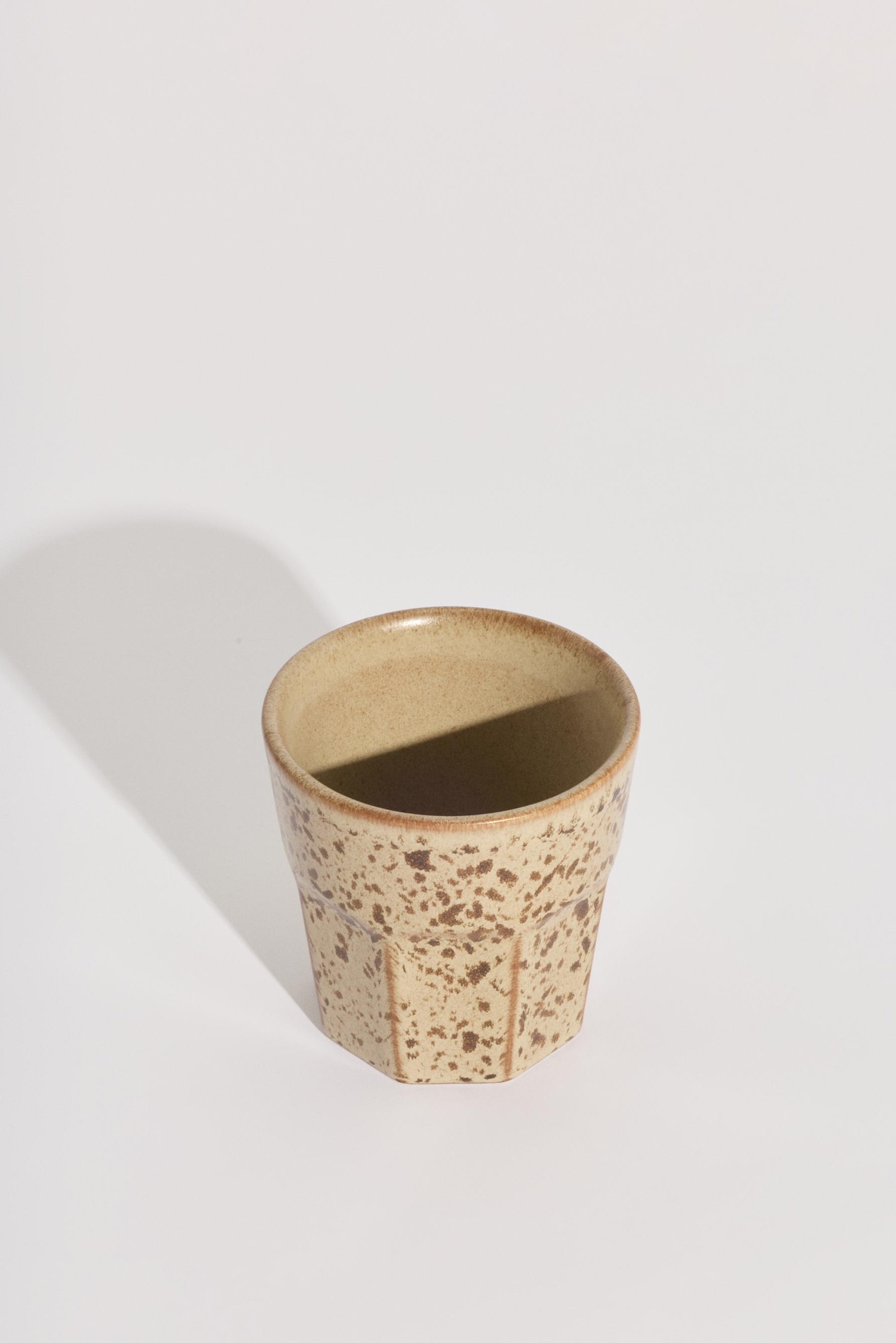 Vaso gres moteado