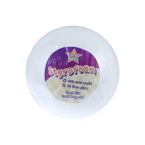STYROFOAM BALL 14.5cm