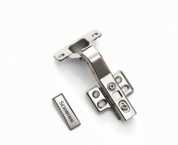 Zawias meblowy Schwinn 90 stopni cichy domyk clip on 4 szt.
