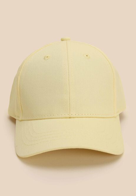 Girls Lemon Cotton Baseball Cap