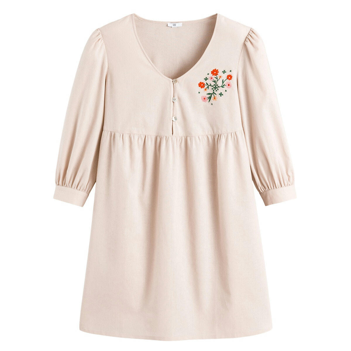 Chemise de nuit manches 3/4