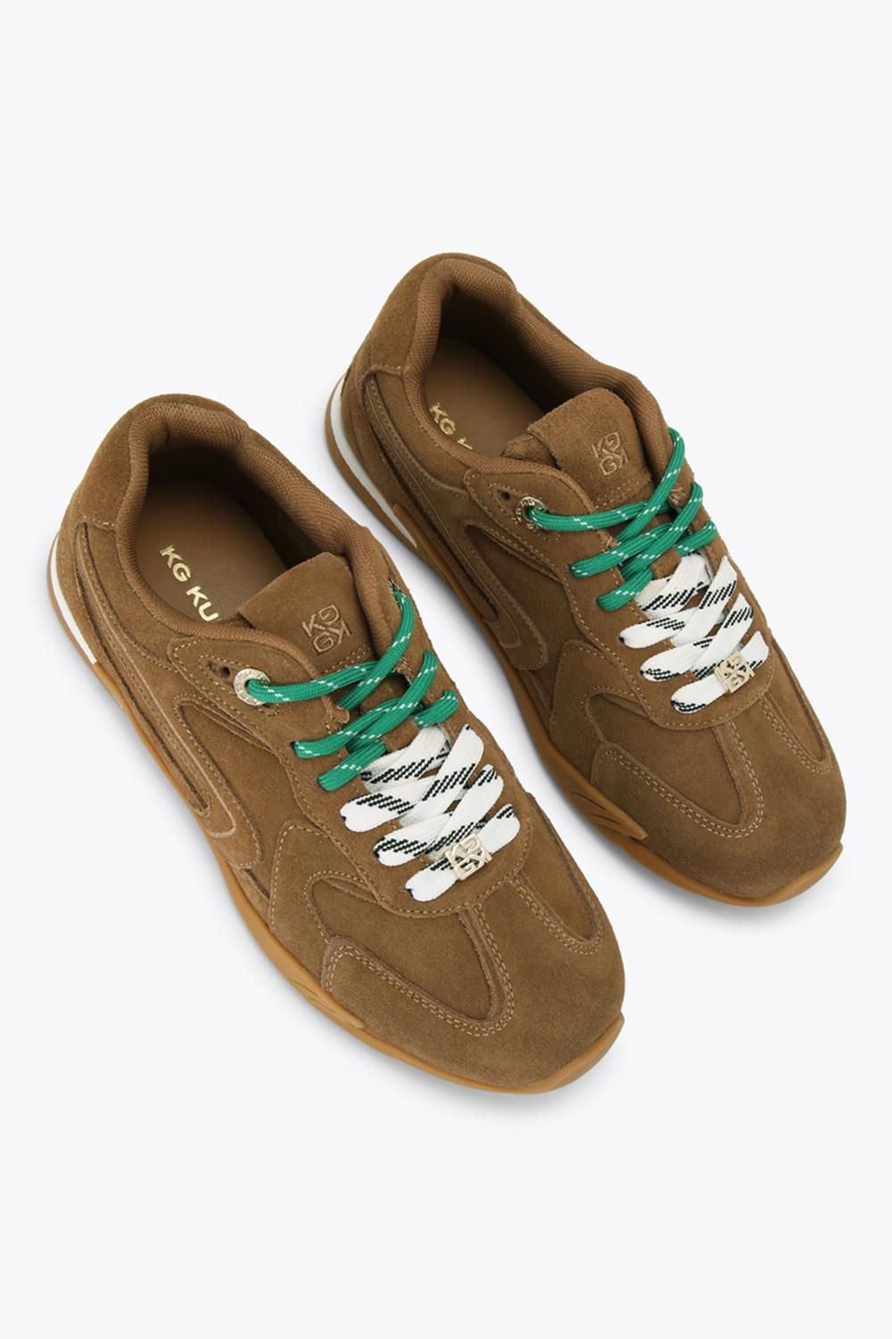 KG Kurt Geiger Lather' Suede Trainers