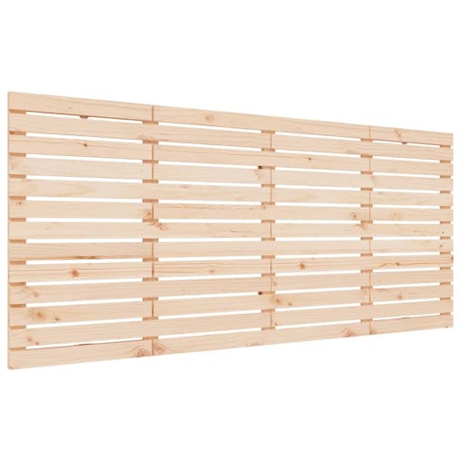 NNEVL Wall Headboard 156x3x91.5 cm Solid Wood Pine