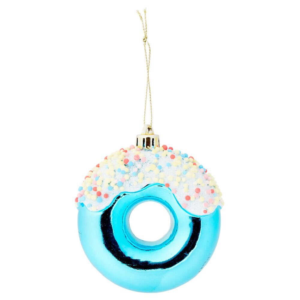 Donut à suspendre bleu ou rose Ø8cm