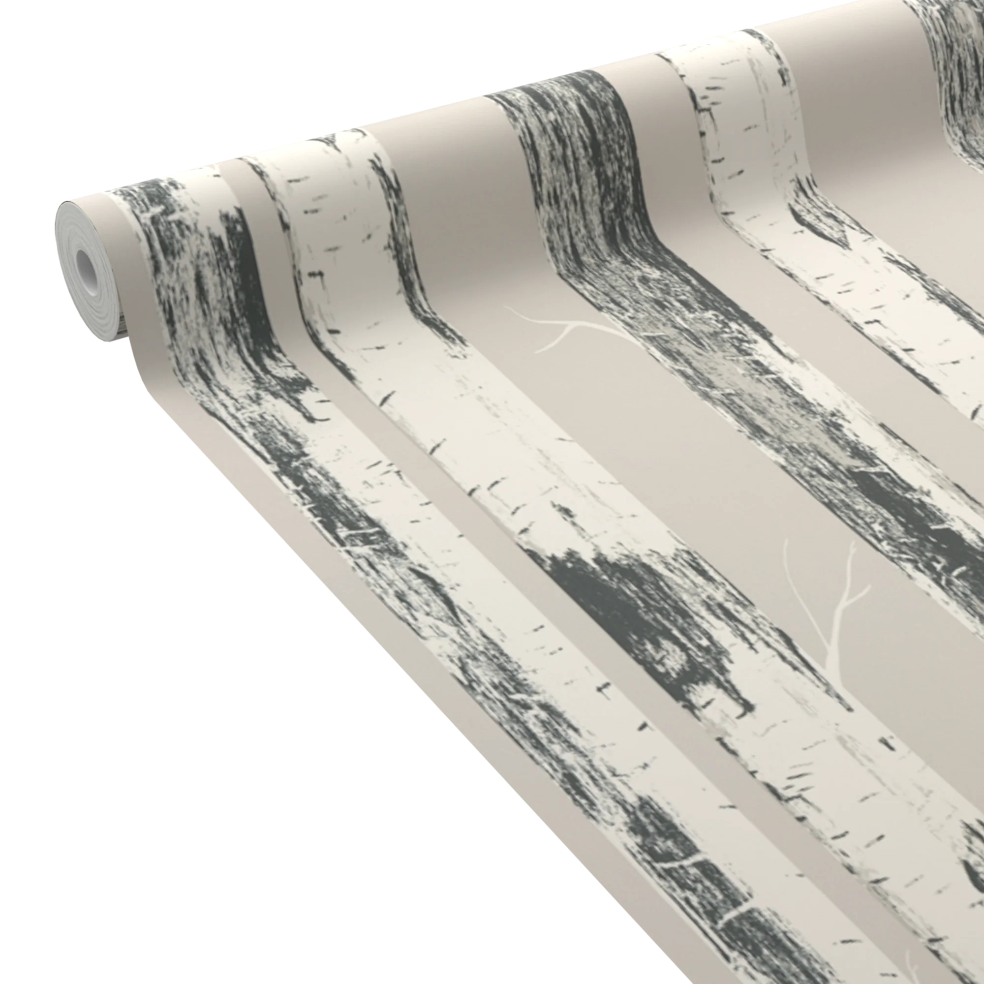 Papier peint intissé BETULA coloris beige clair