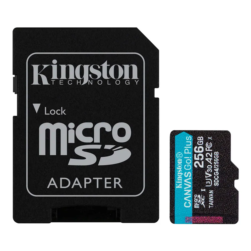 Kingston MSD CGP G4 200MB A2 U3 V30 AD 256GB memory card
