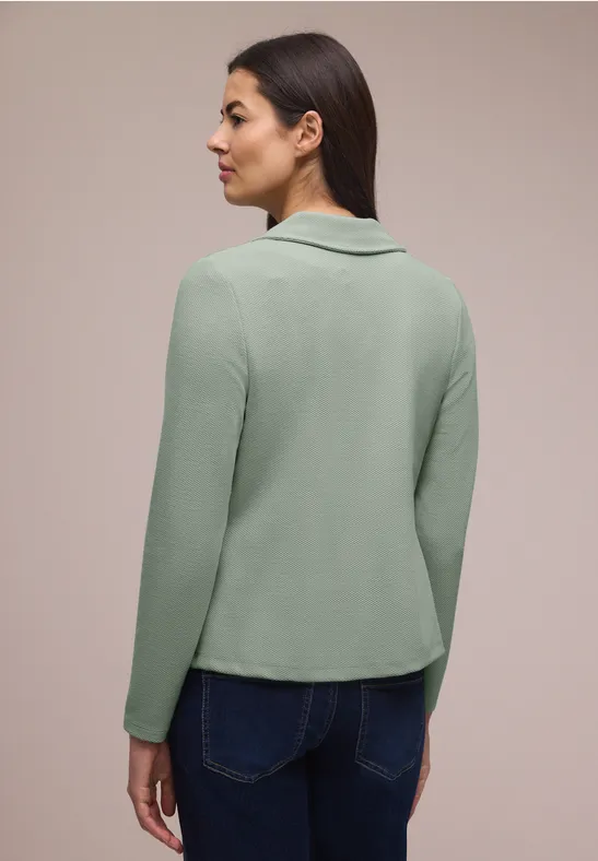 Basic Blazer mit Reverskragen