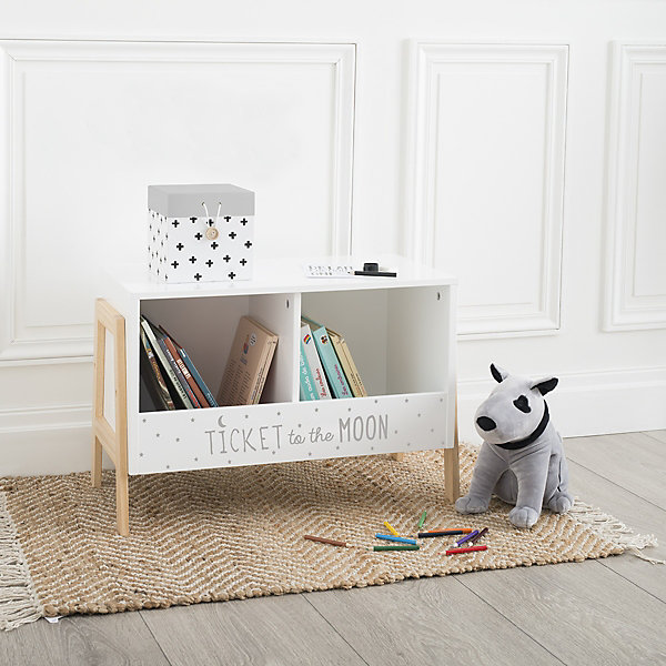 Bibliothèque enfant blanc - Atmosphera