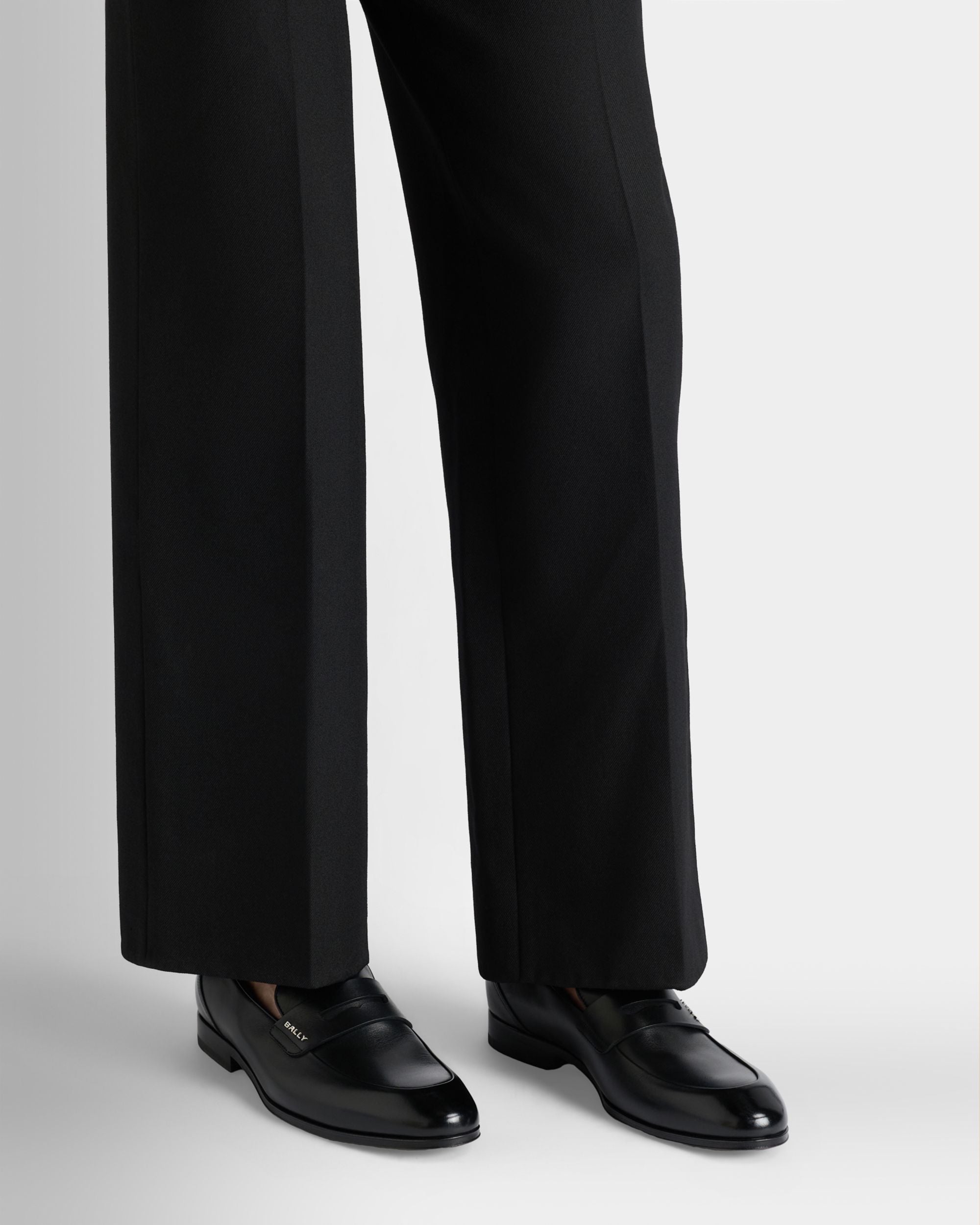 Regent Loafer aus schwarzem Leder