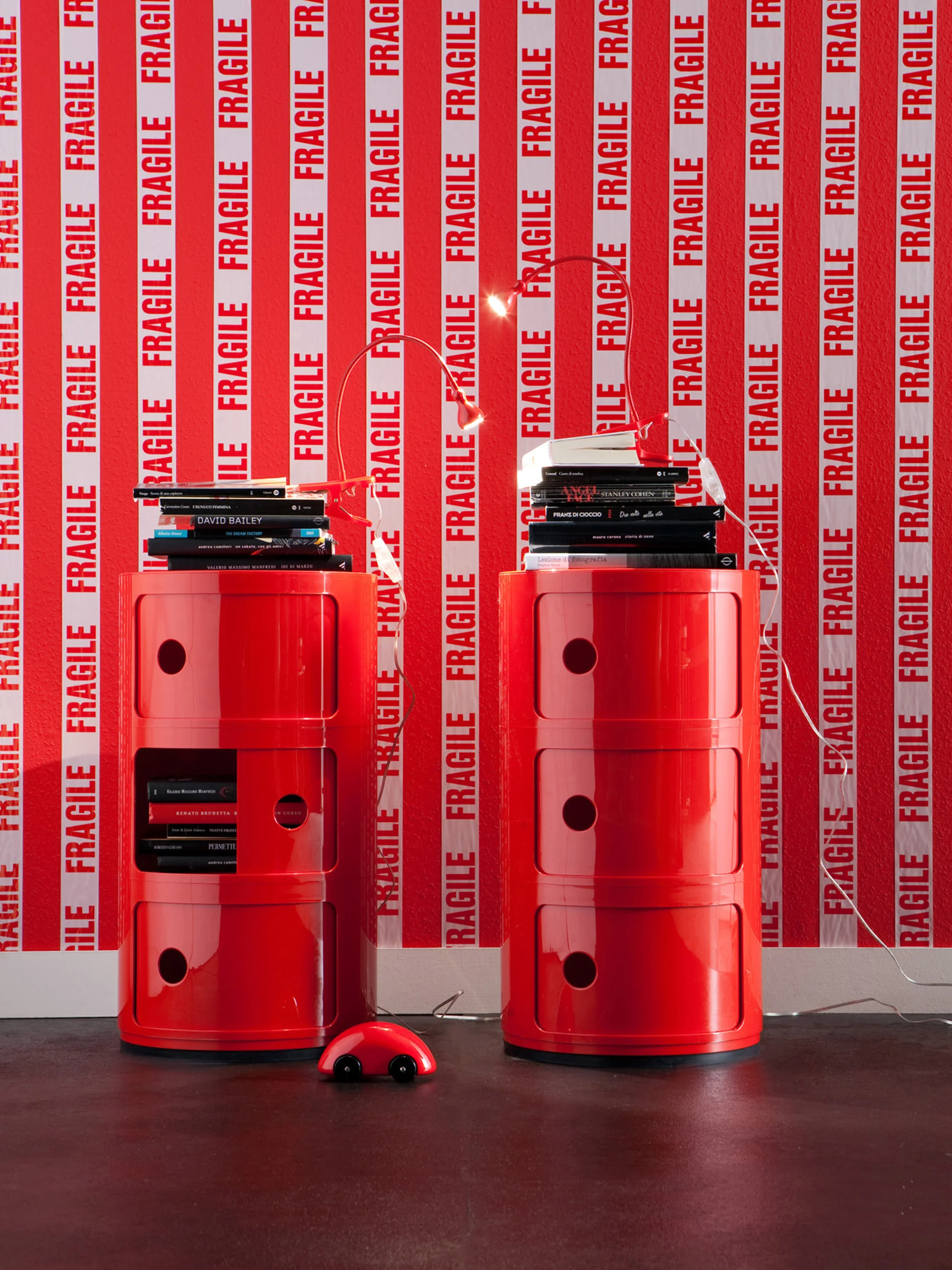 Design Container Componibili, 3 Elemente, H 59 cm