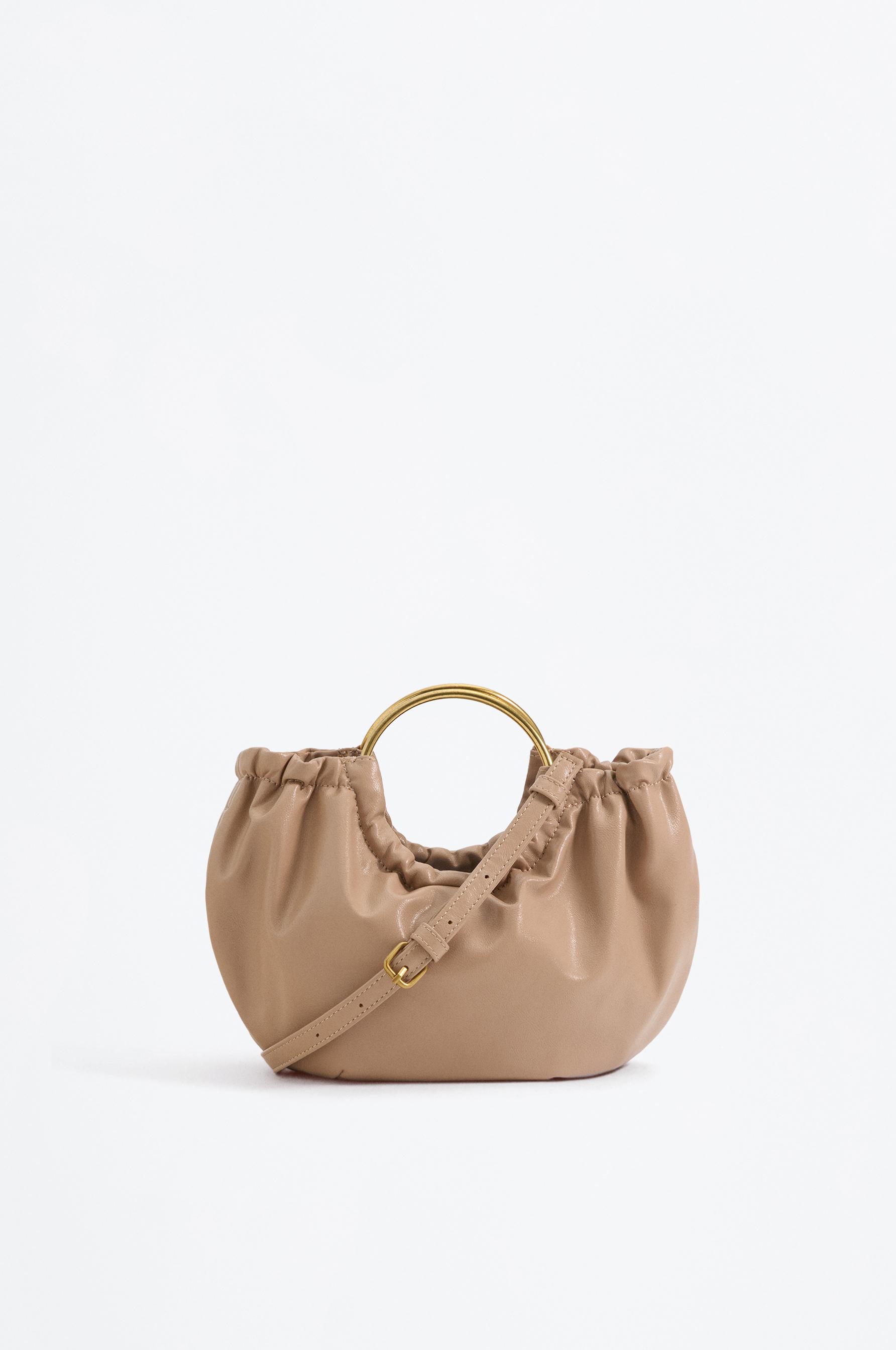 Bolso bandolera asa metálica
