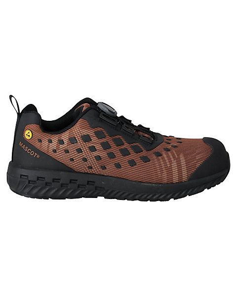Chaussures de sécurité basses MASCOT BOA Fit System F0650-704 marron taille 42
