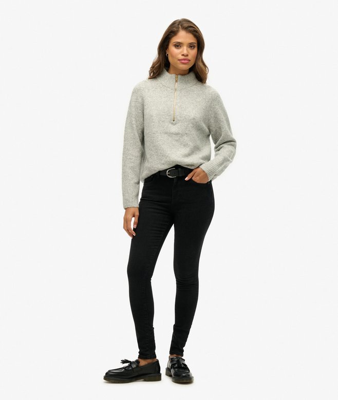Brushed Half Zip Jumper
