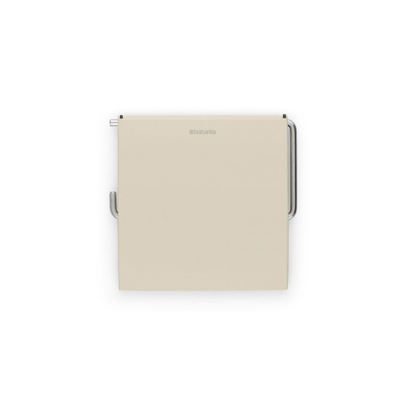 Porte-rouleau papier toilette avec rabat MindSet beige doux BRABANTIA