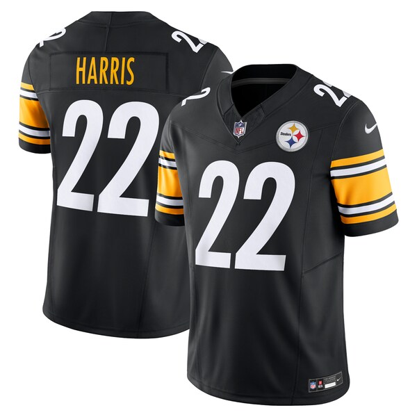 Najee Harris Pittsburgh Steelers Nike Vapor F.U.S.E. Limited Jersey - Black/White