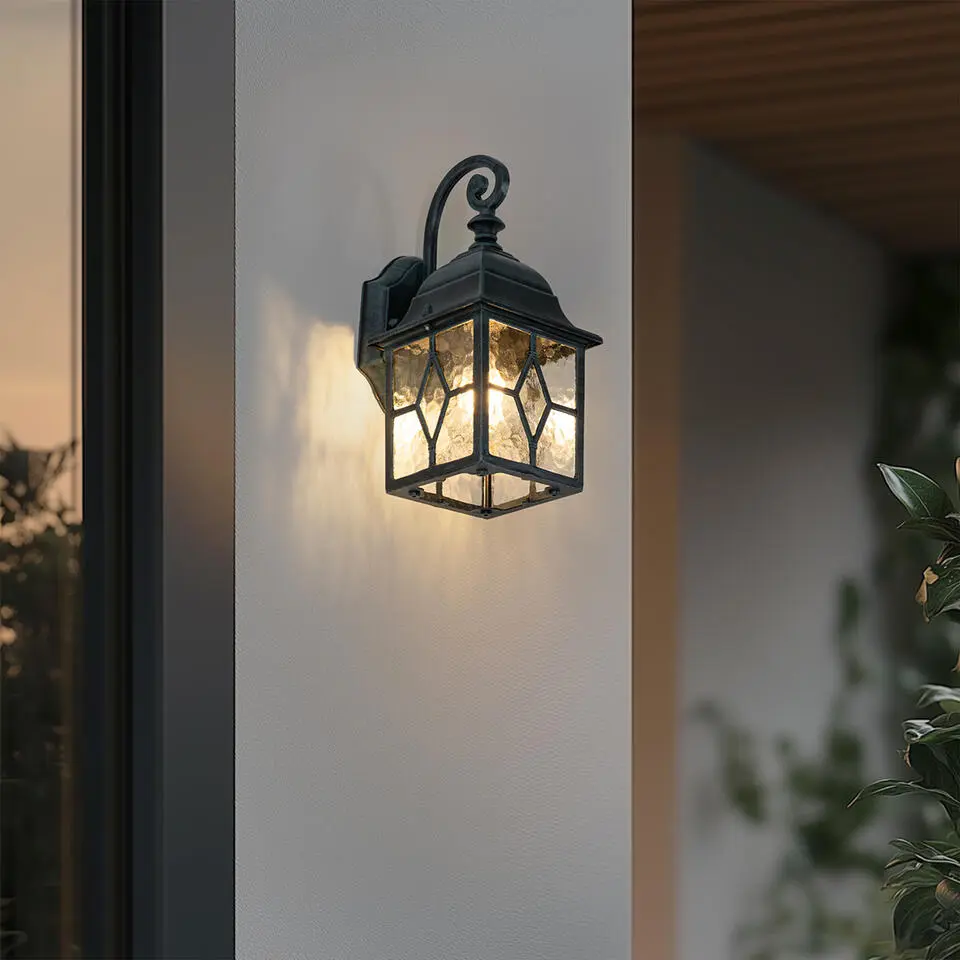 Qazqa wandlamp london groen e27