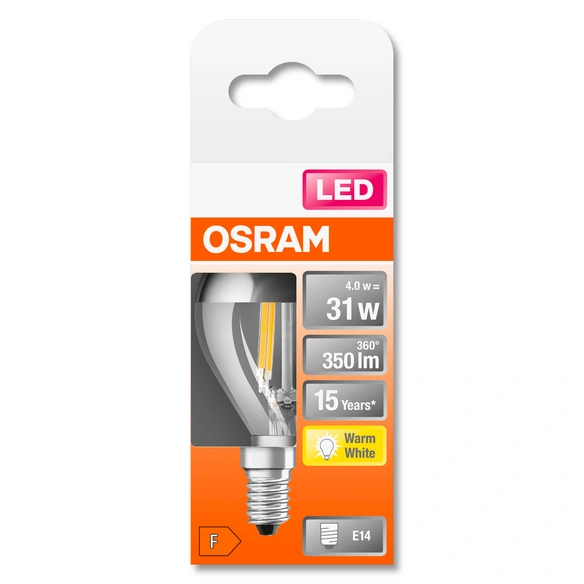 LED-Lampe »LED Retrofit CLASSIC P Mirror«, 4 W, 240 V