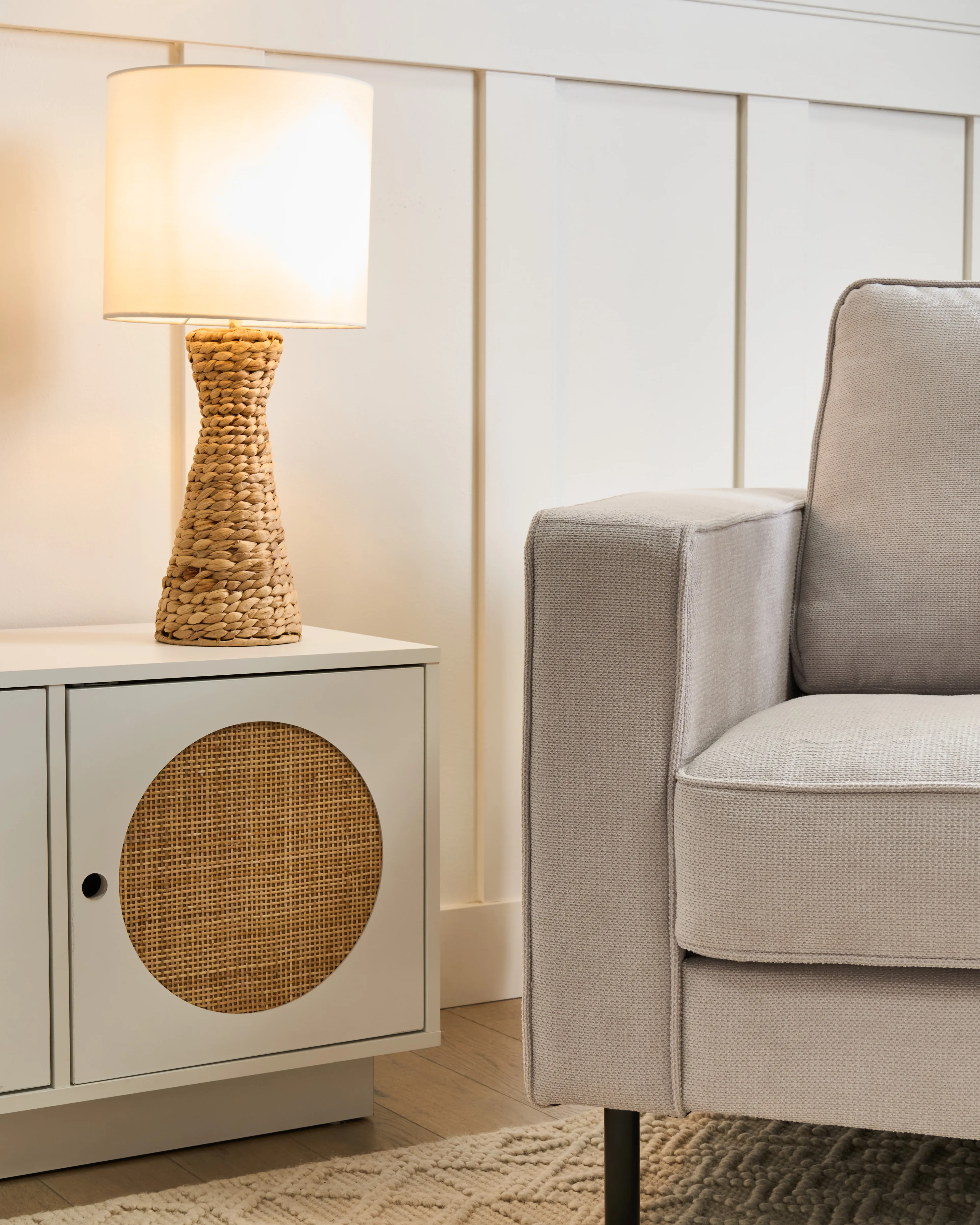 Table Lamp ATRAI Water Hyacinth Natural