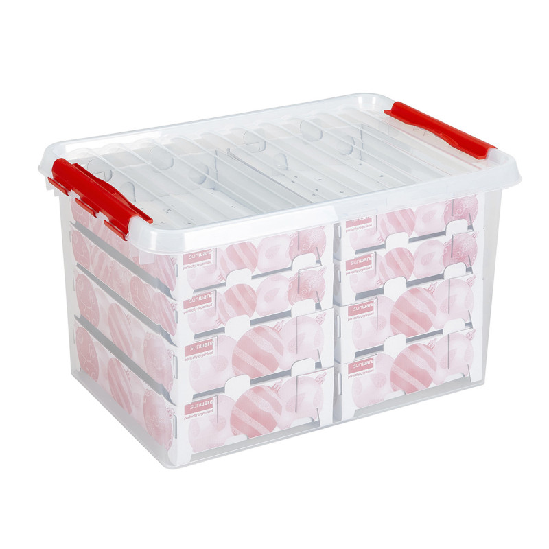 Box de rangement de Noël Q-Line 62 L SUNWARE