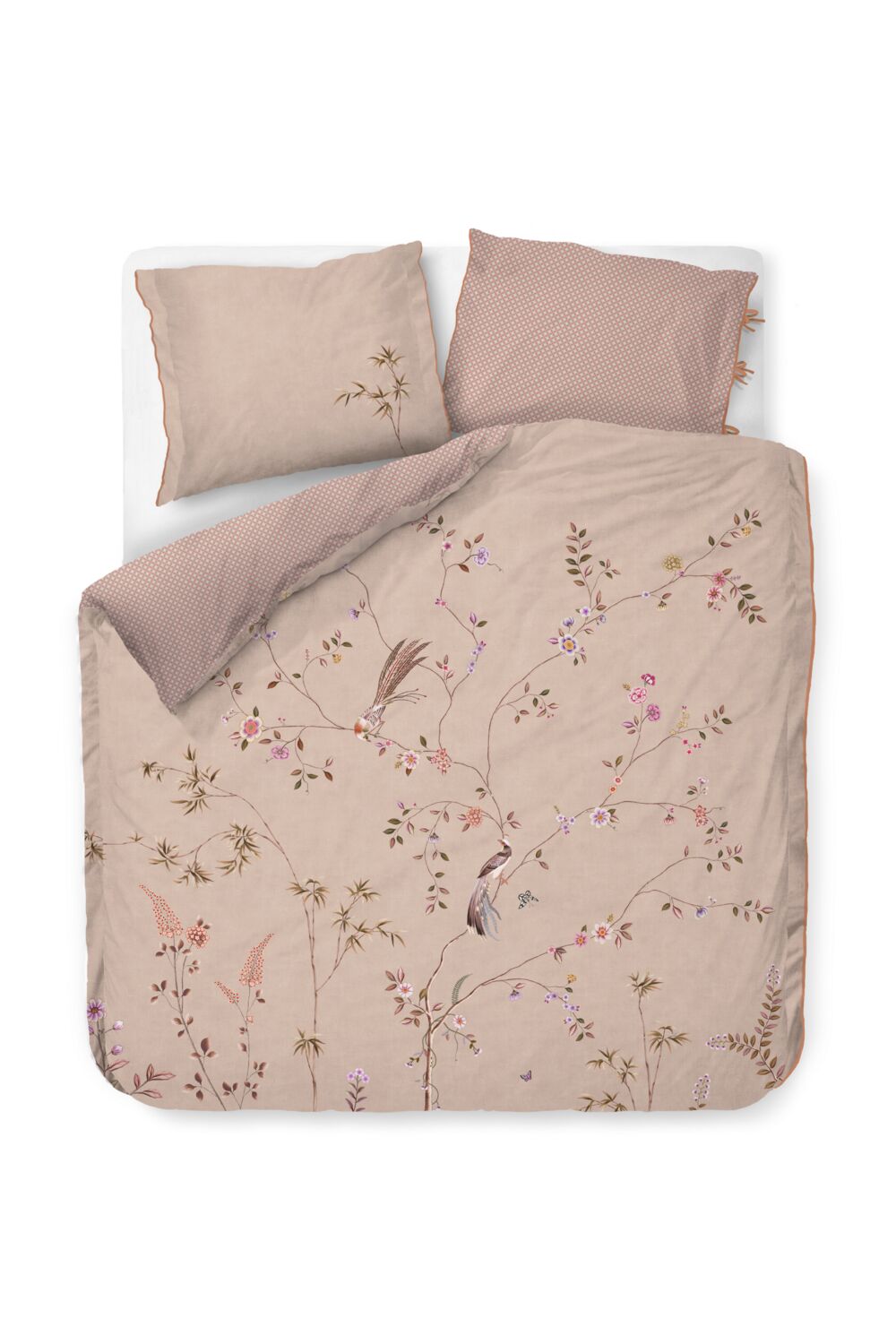 Pip Studio Bamboo Blossom - 200 x 200/220 cm - Khaki