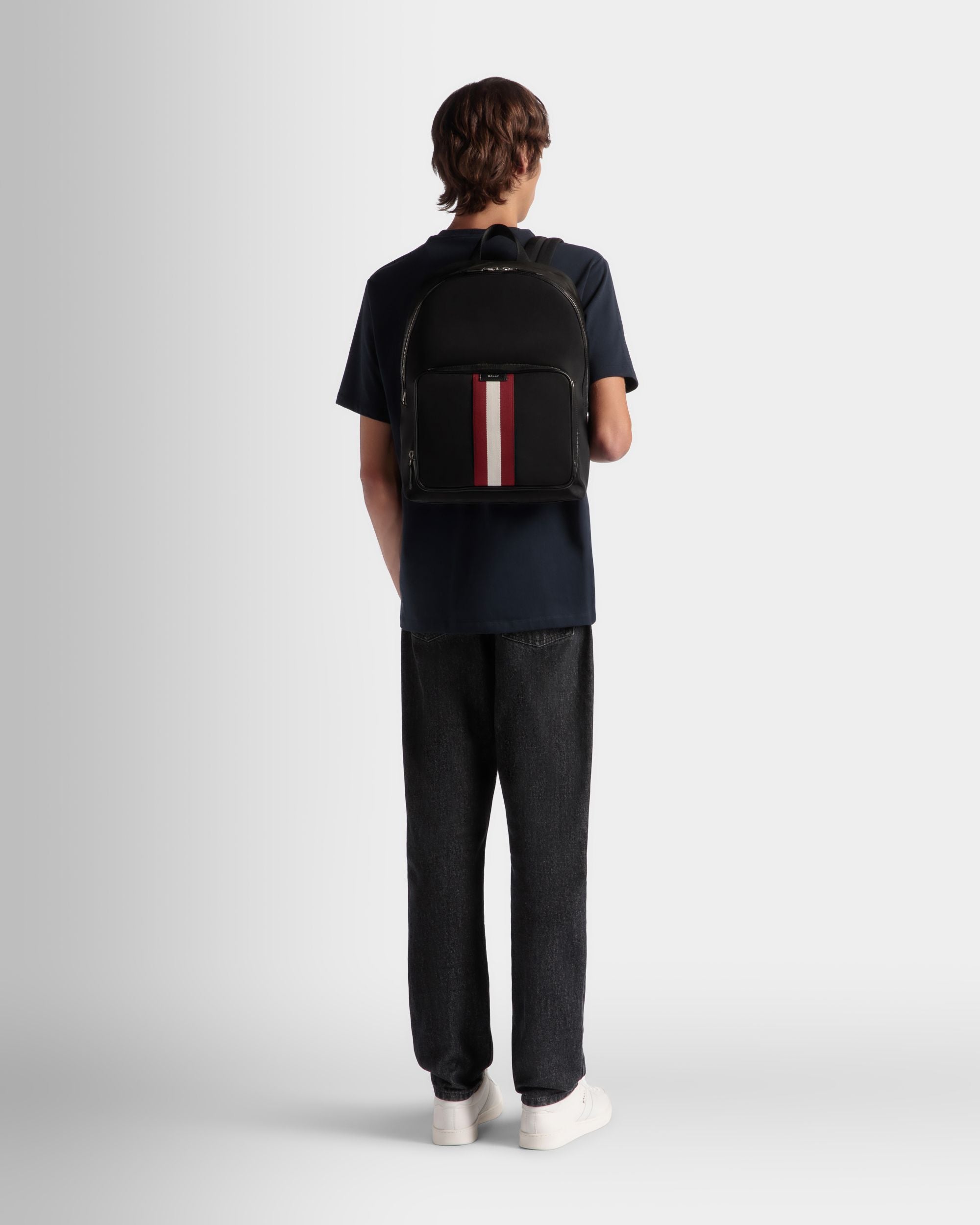 Code Rucksack Aus Nylon In Schwarz