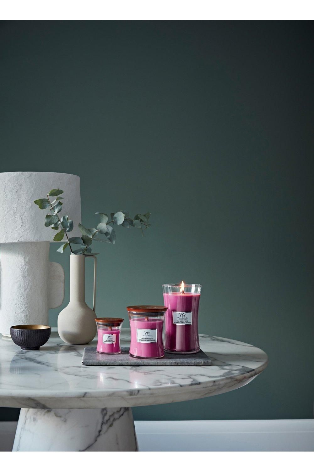 Woodwick Wild Berry & Beets Medium Candle
