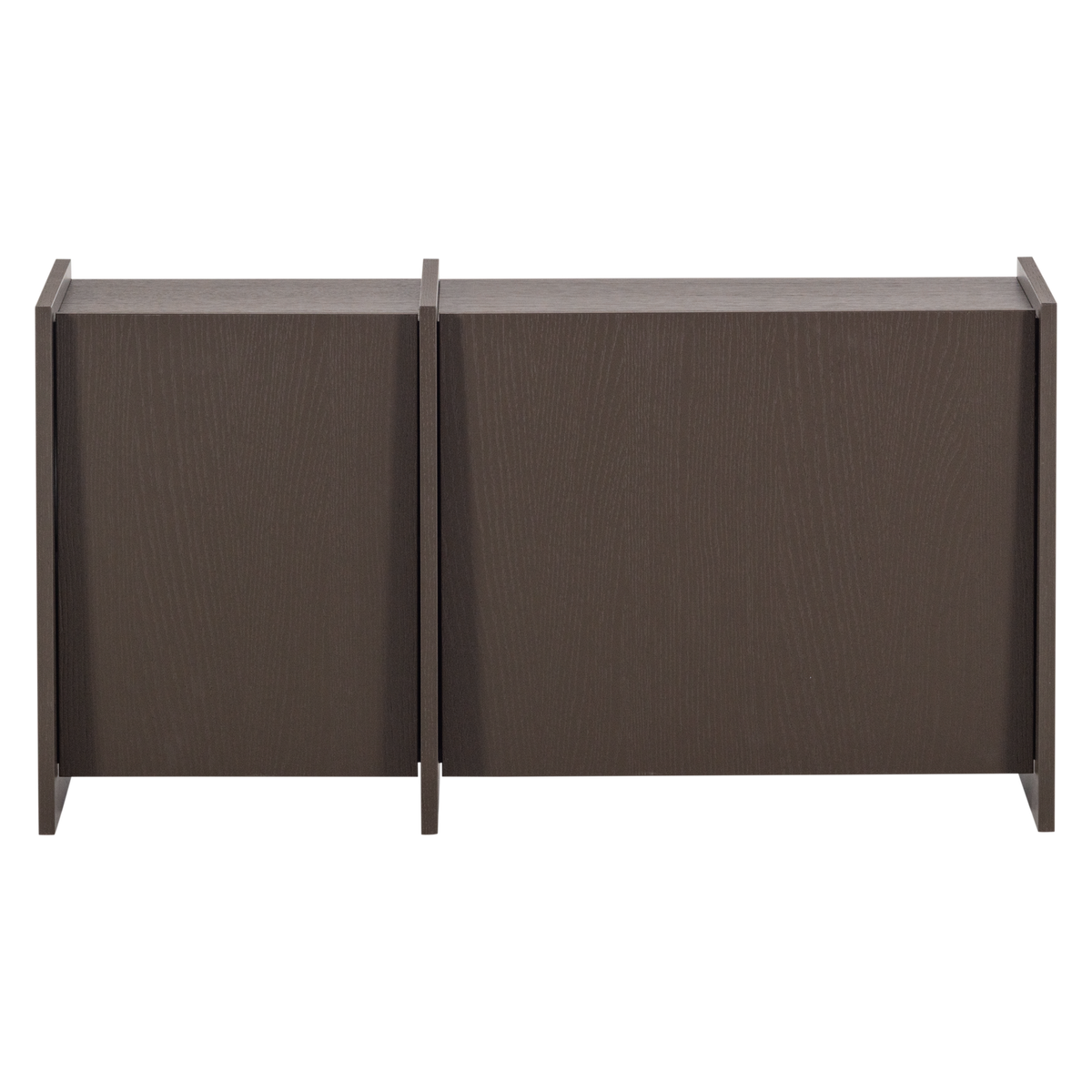 WOOOD tv meubel 102 cm Brock - Essen Fineer - Middenbruin - 53x102x44
