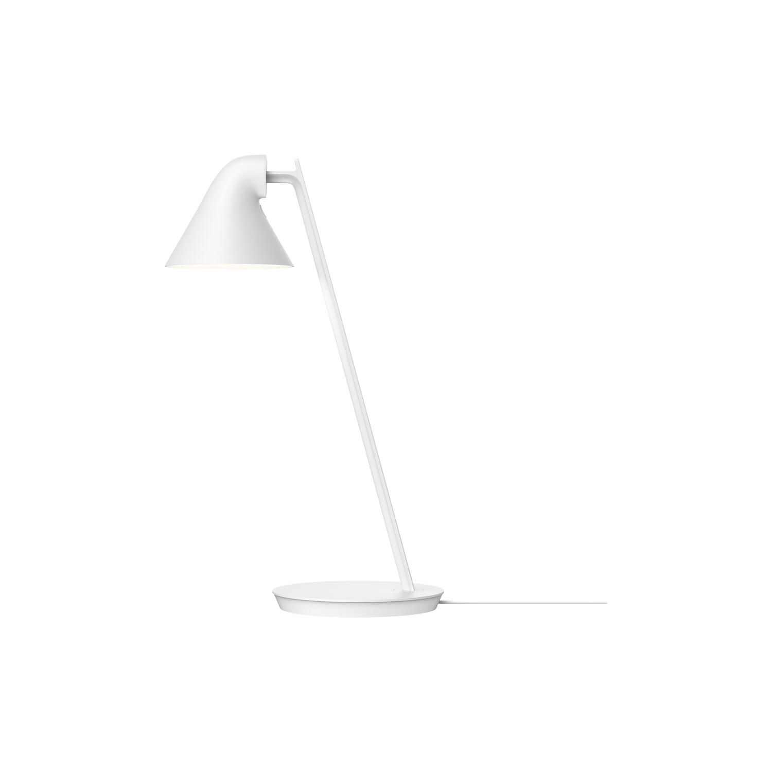 NJP Mini bordlampe, hvid