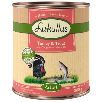 Lukullus Adult Turkey & Trout - Grain-Free